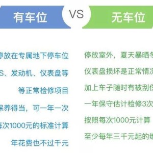 产权车位维修基金2021年收费标准