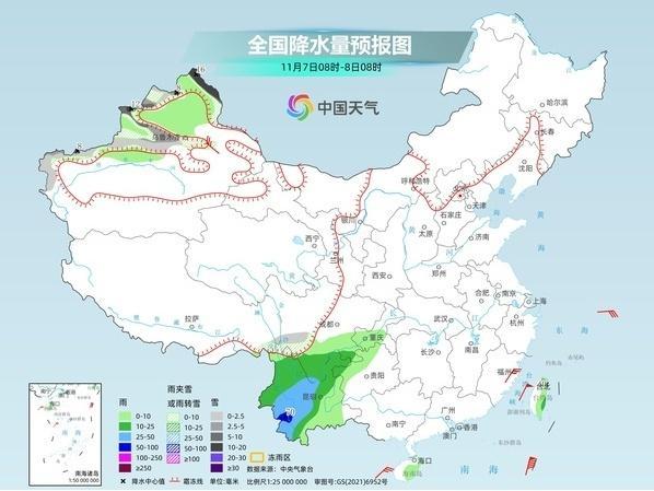 全国大部气温逐渐回升 西南等地仍有雨雪