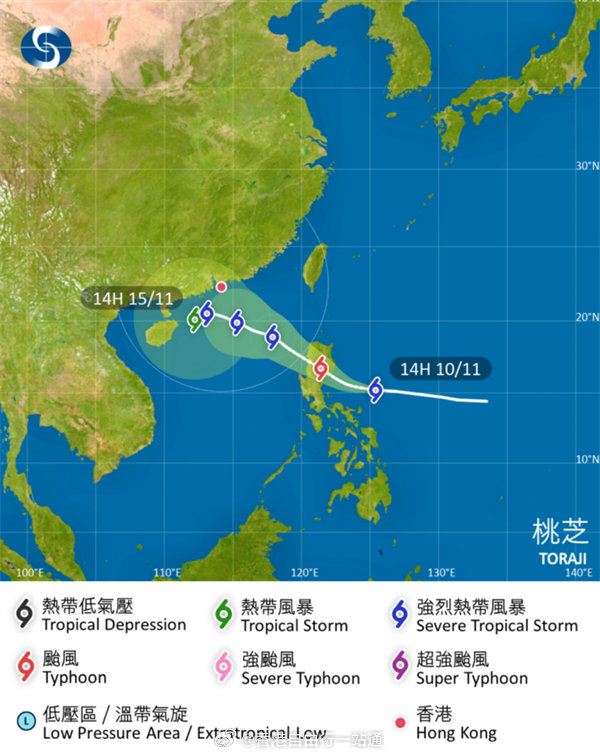 风暴桃芝｜天文台：三号信号日间大部份时间维持 港股首度打风不停市 上午校及全日制学校停课 ｜不断更新｜Yahoo