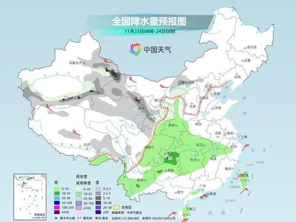 局地大暴雪！降温超16℃！波及25省份 寒潮来袭雨雪覆盖