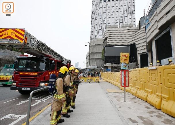 象鼻山路落斜火警已救熄 往荃湾方向全线仍封闭｜有片｜Yahoo