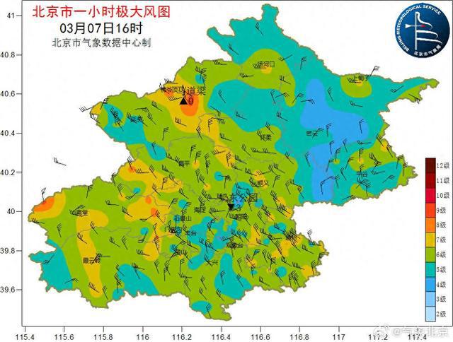 阵风七级！北京大风蓝色预警中，今晨东南部地区有轻雾 注意防风防寒