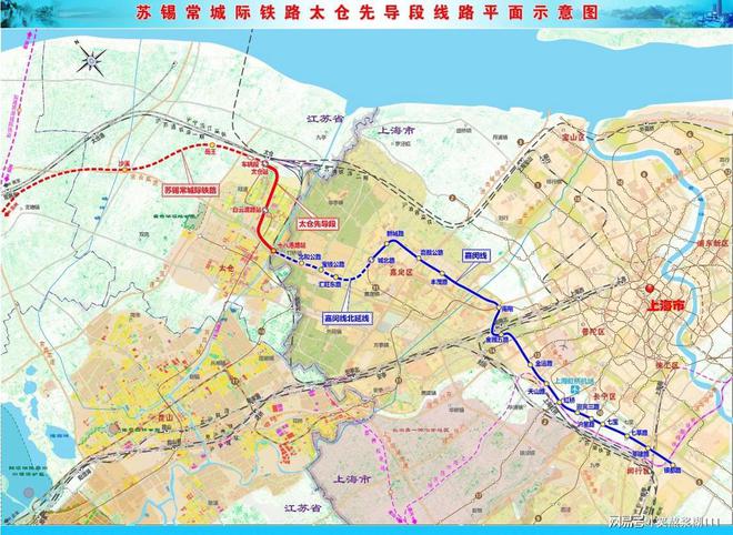 沪苏锡常城际铁路太仓段开工建设 加速同城化进程