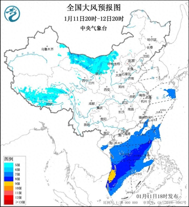 较强冷空气将影响中东部地区