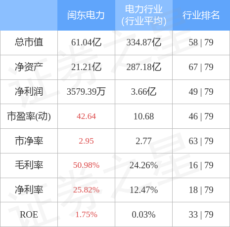 闽东电力，股票市场的明星企业